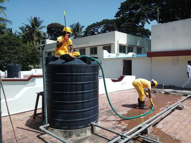 Water Tank Cleaning